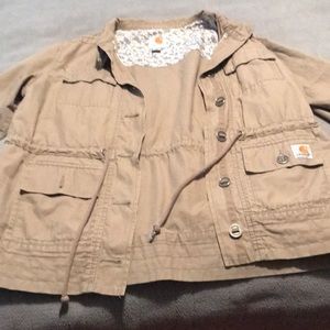 Carhartt brown jacket size L very nice jacket worn a few times